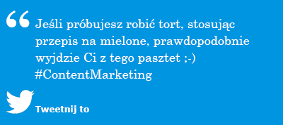 Metodologia content marketingowa to przepis